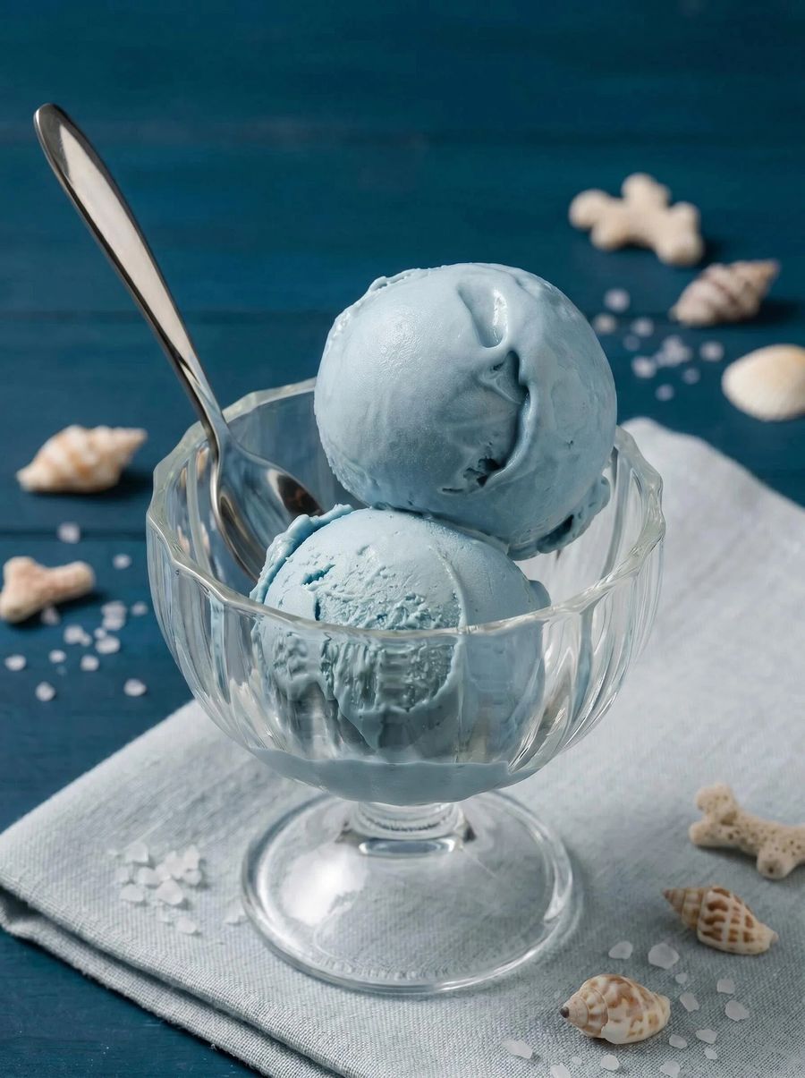 海盐牛乳 Gelato 冰淇淋球